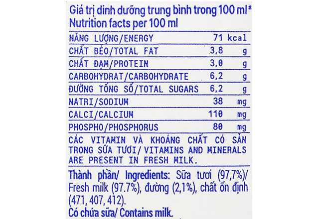 Thùng 48 hộp sữa tươi tiệt trùng Vinamilk Green Farm rất ít đường - TPDD