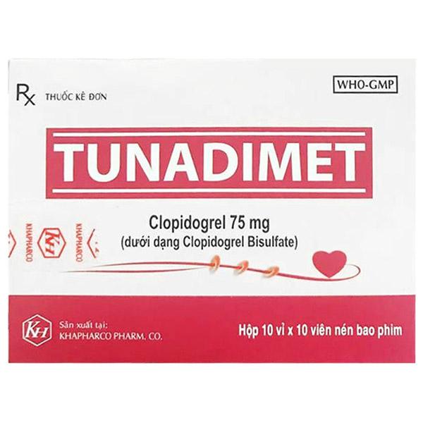 Tunadimet điều trị và dự phòng các bệnh liên quan đến tim mạch