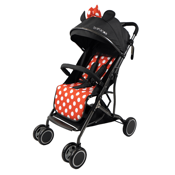 Xe đẩy 1 chiều gấp gọn Zaracos Cavell 9036 (0 - 5 tuổi) - Màu đen - AVAKids.com