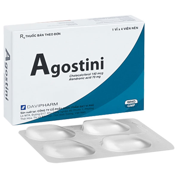 Agostini 70mg/140mcg điều trị loãng xương