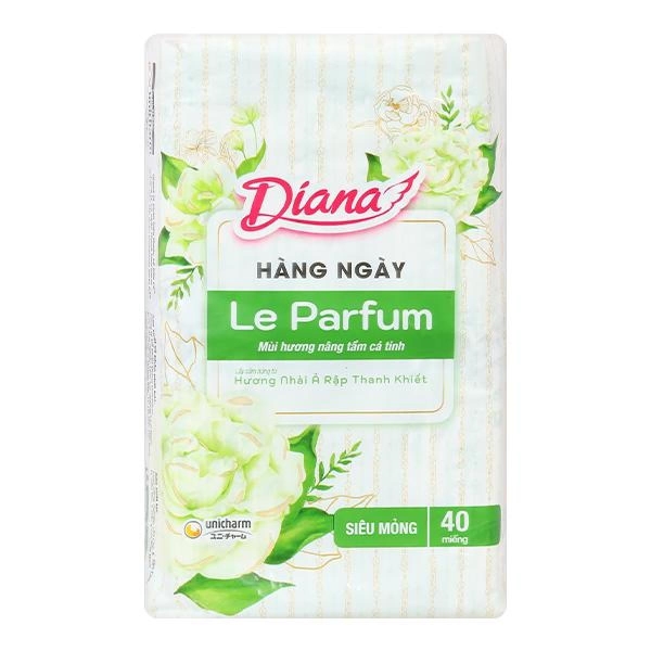 Băng vệ sinh hàng ngày Diana Le Parfum hương nhài không cánh 40 miếng - AVAKids.com