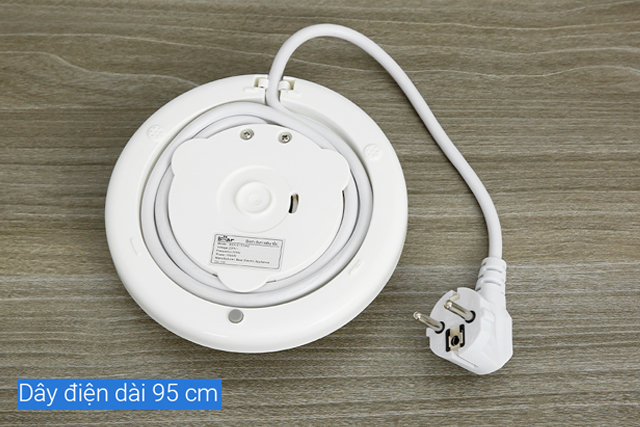 Bình đun siêu tốc Bear 1.5 lít BEK-E153W2 - Đế tiếp điện