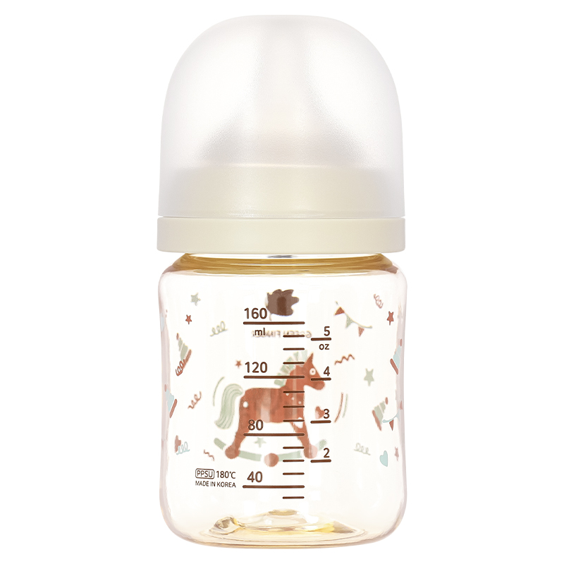 Bình sữa nhựa PPSU GreenFinger cổ rộng 160 ml - Ngựa gỗ (từ 1 tháng) 2