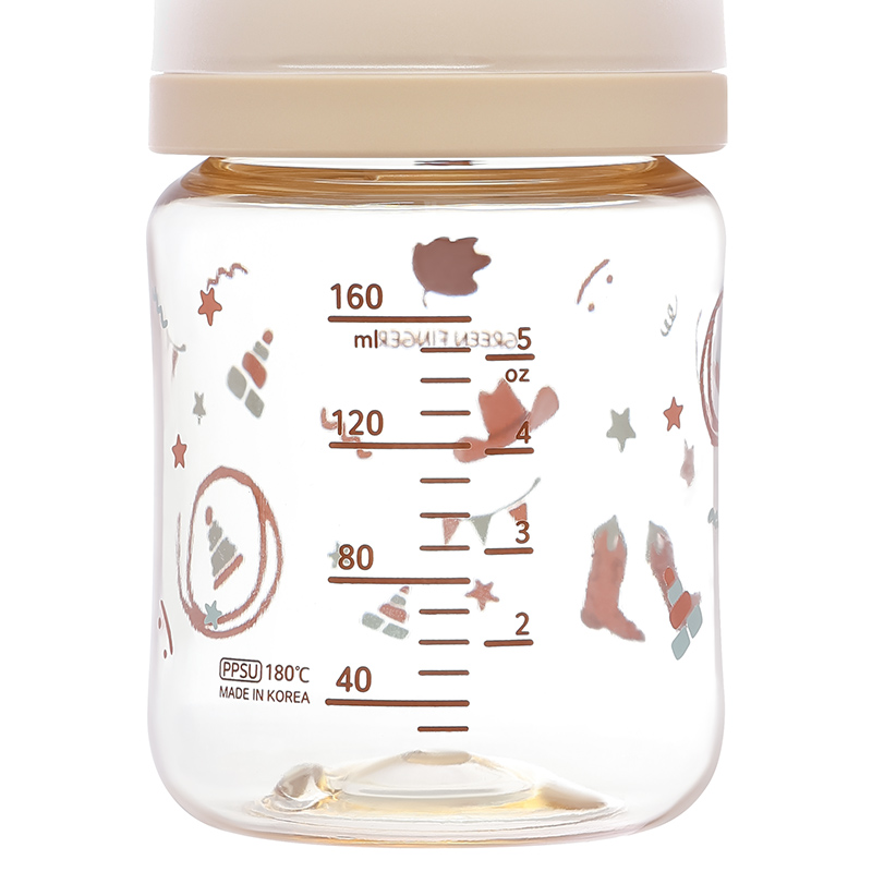 Bình sữa nhựa PPSU GreenFinger cổ rộng 280 ml - Vật dụng cưỡi ngựa (từ 3 tháng) 17