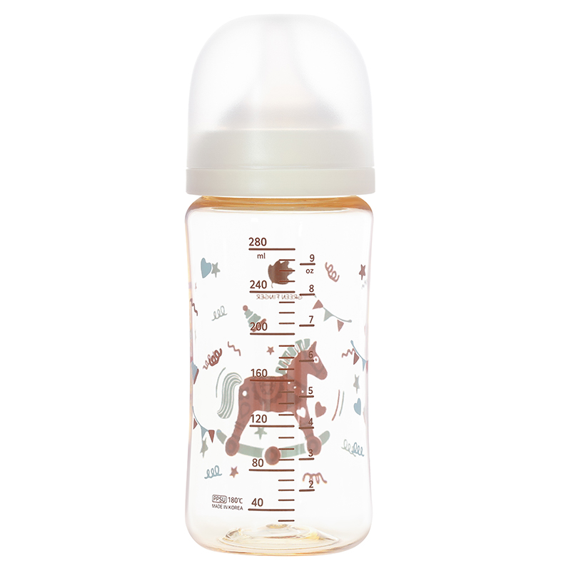 Bình sữa nhựa PPSU GreenFinger cổ rộng 160 ml - Ngựa gỗ (từ 1 tháng) 16