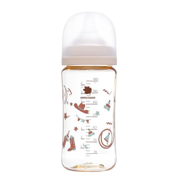 Bình sữa cổ rộng GreenFinger 280 ml