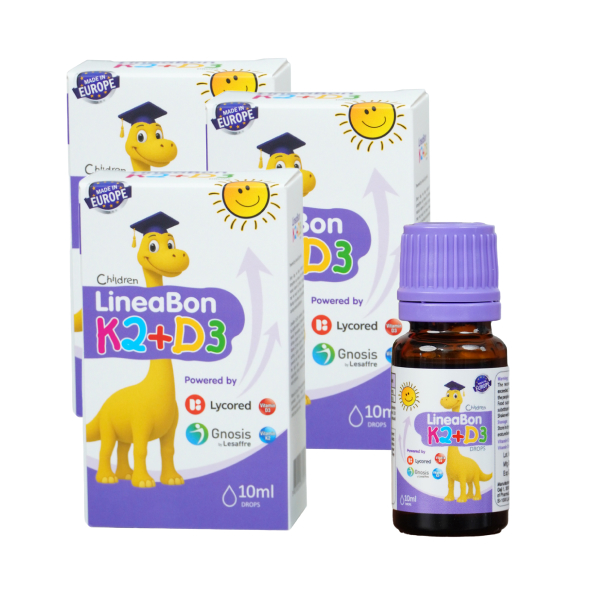 Combo 3 LineaBon K2+D3 hỗ trợ hấp thu canxi