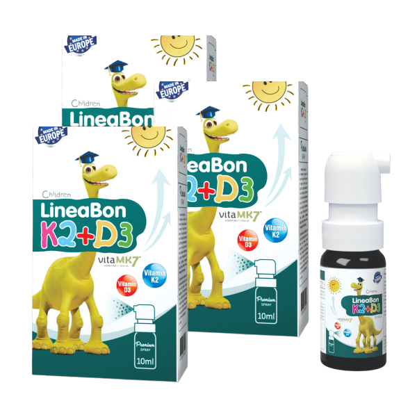 Combo 3 LineaBon K2+D3 hỗ trợ hấp thu canxi
