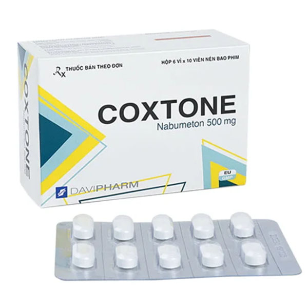 Coxtone 500mg giảm đau trong viêm xương khớp và viêm khớp dạng thấp
