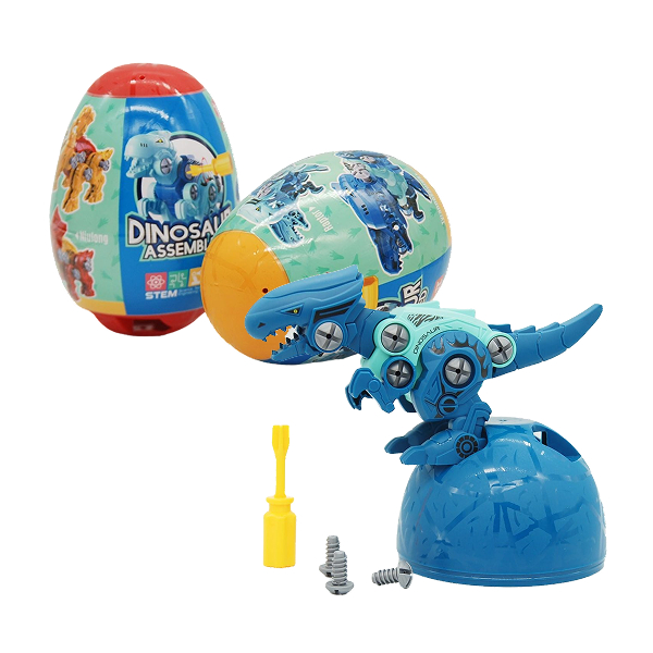 Đồ chơi lắp ráp khủng long - quả trứng T-rex CRESTA DK81089 - Màu ngẫu nhiên