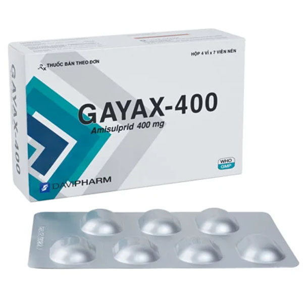 Gayax-400 điều trị bệnh tâm thần phân liệt cấp và mạn tính