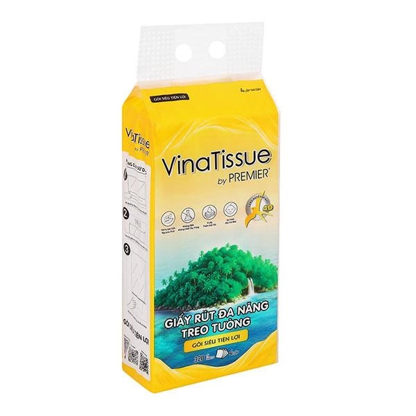 Combo 10 gói Giấy Rút Đa Năng Premier mềm mại, tiện dùng, giá 239K - AVAKids.com