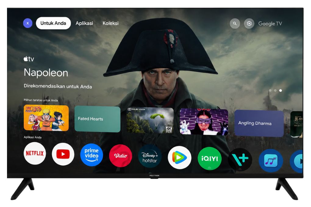 Smart Google TV Polytron 4K UHD 50 inch PLD 50UG3900
