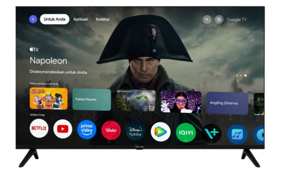 Smart Google TV Polytron 4K UHD 50 inch PLD 50UG3900
