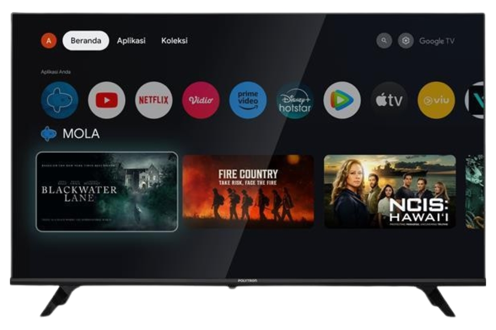 Google TV Polytron UHD 4K 43 inch PLD 43BUG3058