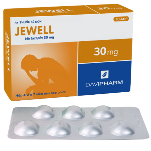 Jewell 30mg điều trị bệnh trầm cảm