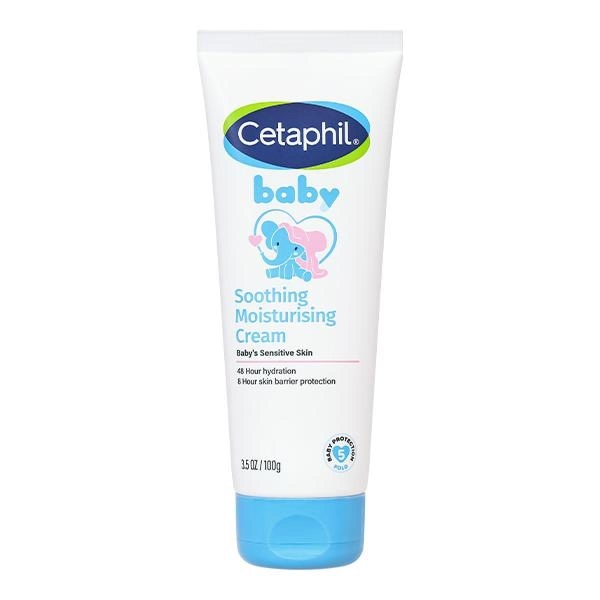 Kem Dưỡng Ẩm Và Làm Dịu Da Cho Bé Cetaphil Baby Soothing Moisturising Cream 100g