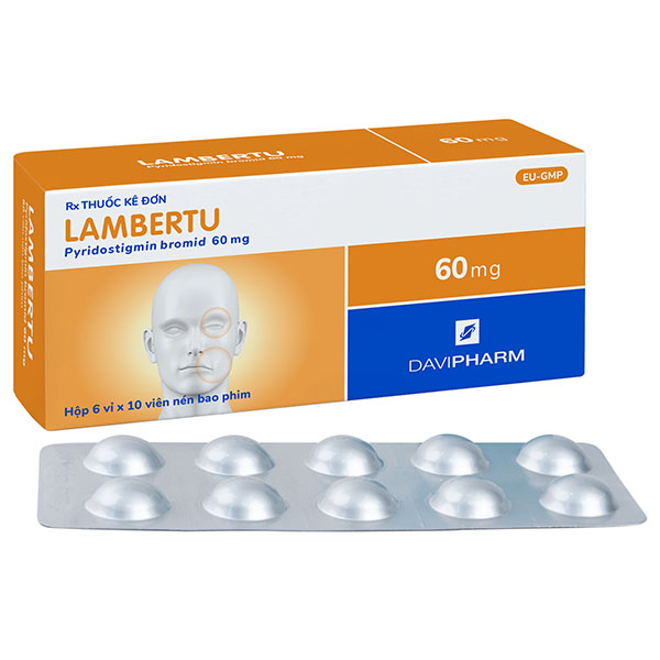 Lambertu 60mg điều trị bệnh nhược cơ