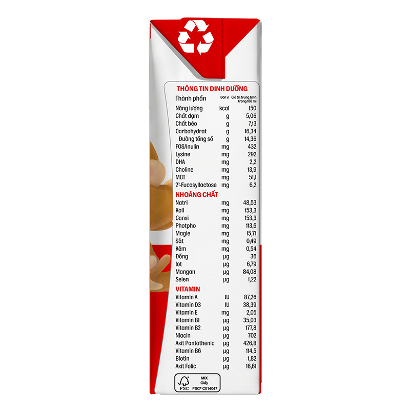 Lốc 4 hộp sữa pha sẵn Oggi Gold 180 ml cho trẻ suy dinh dưỡng (từ 1 tuổi) - Giao bao bì ngẫu nhiên 6