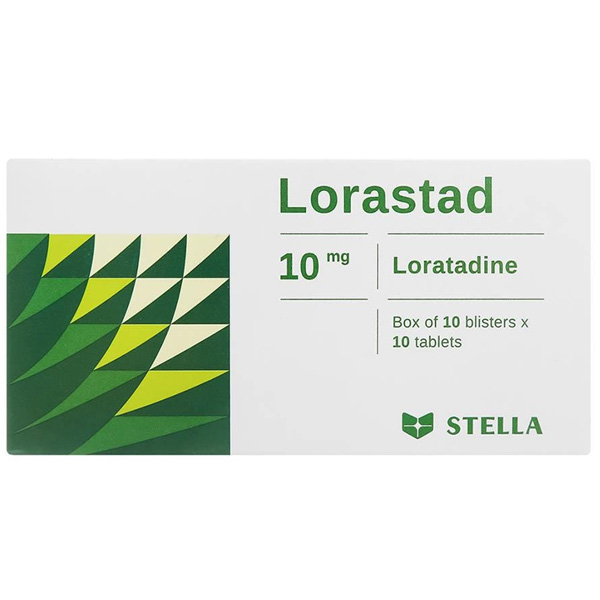 Lorastad 10mg giảm triệu chứng viêm mũi, mày đay mạn tính