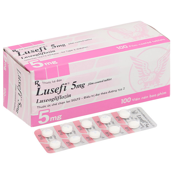 Lusefi 5mg trị đái tháo đường tuýp 2