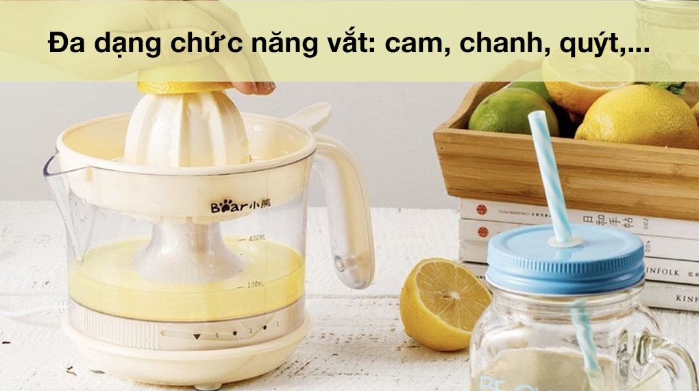 Máy vắt cam BEAR CZJ-A04B1 đa chức năng