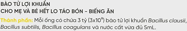 Livespo Preg-Mom hỗ trợ cải thiện hệ vi sinh đường ruột - Thành phần