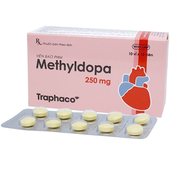 Methyldopa Traphaco 250mg điều trị tăng huyết áp