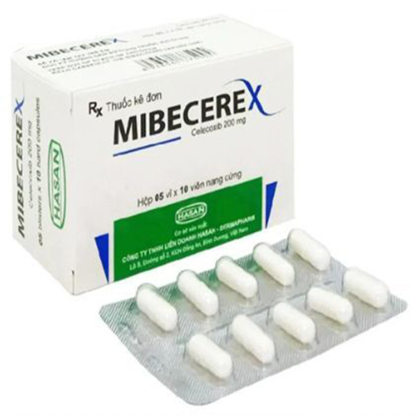 Mibecerex 200mg giảm đau và điều trị thoái hóa, viêm xương khớp