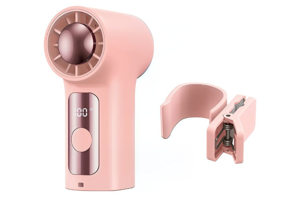 Mini Fan Portable Robot RT-HF05 Pink