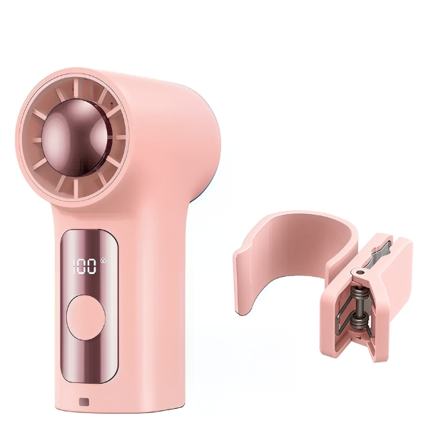 Mini Fan Portable Robot RT-HF05 Pink
