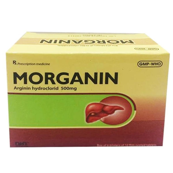 Morganin điều trị duy trì tăng ammoniac máu