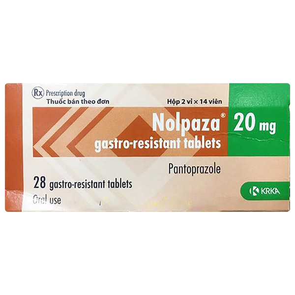 Nolpaza 20mg điều trị bệnh trào ngược dạ dày - thực quản