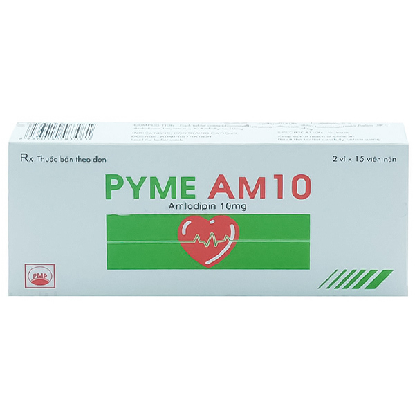 Pyme Am10 trị tăng huyết áp vô căn