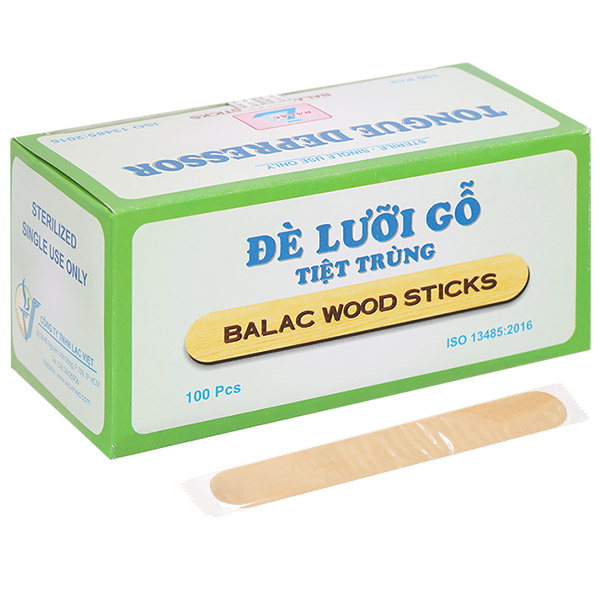 Que đè lưỡi gỗ Balac