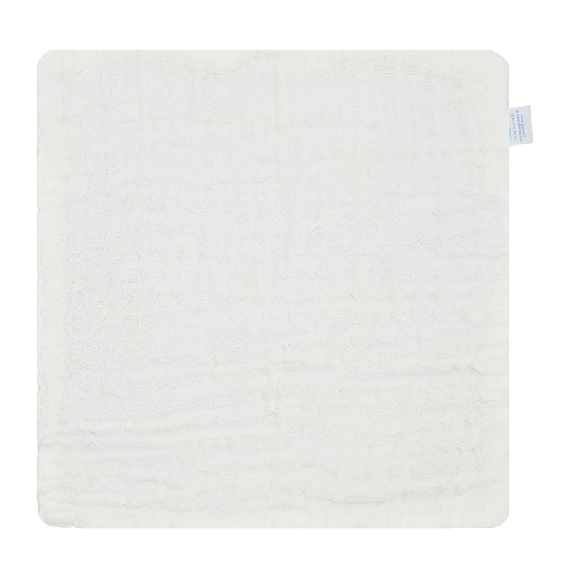 Set 5 khăn sữa muslin nhăn Piumie 6 lớp 27x27 cm - Gấu nâu 13