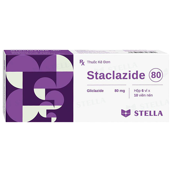 Staclazide 80 dùng hạ đường huyết, giúp kiểm soát lượng đường trong máu