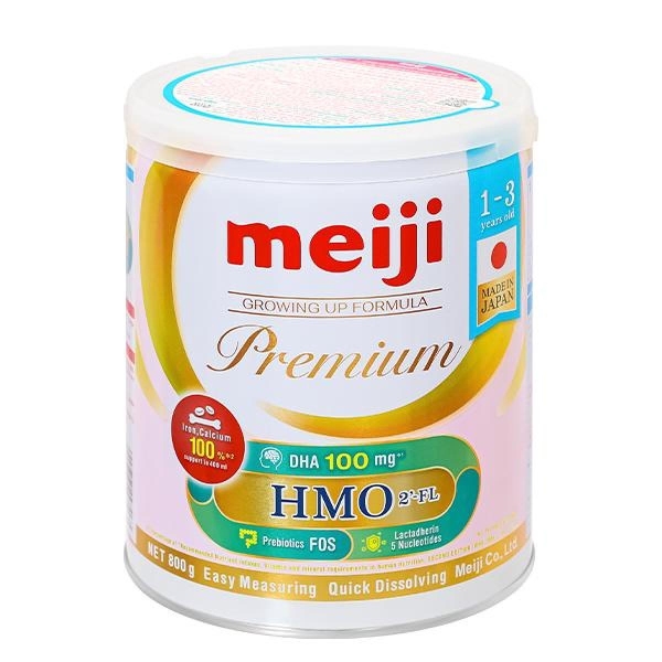 Combo 2 sữa bột Meiji Growing Up Formula Premium 800g (1 - 3 tuổi) - AVAKids.com