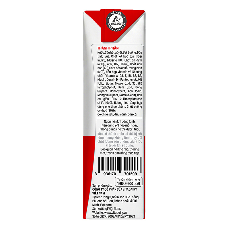 Lốc 4 hộp sữa pha sẵn Oggi Gold 180 ml cho trẻ suy dinh dưỡng (từ 1 tuổi) - Giao bao bì ngẫu nhiên 16