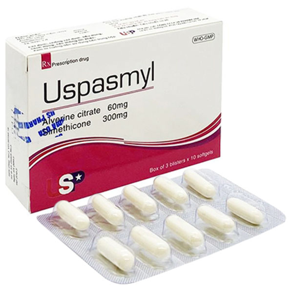 Uspasmyl dùng chống co thắt và giảm đau đường tiêu hóa