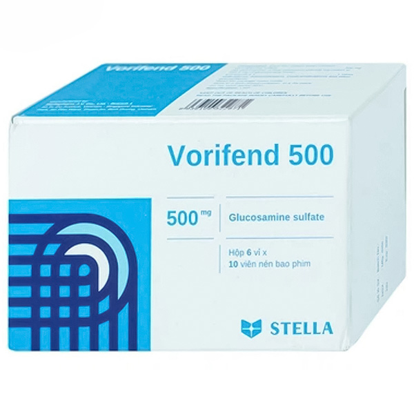 Vorifend 500 giảm triệu chứng của thoái hóa khớp gối nhẹ và trung bình