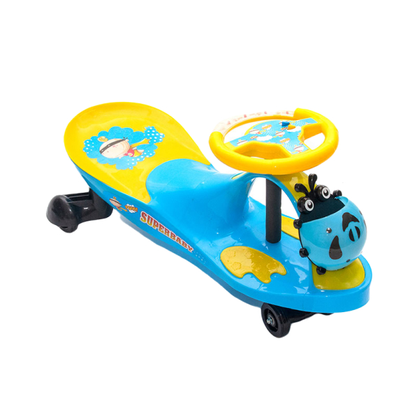 Xe lắc Đại Phát Tài con bọ có nhạc và đèn (từ 3 - 5 tuổi) - Màu ngẫu nhiên - AVAKids.com