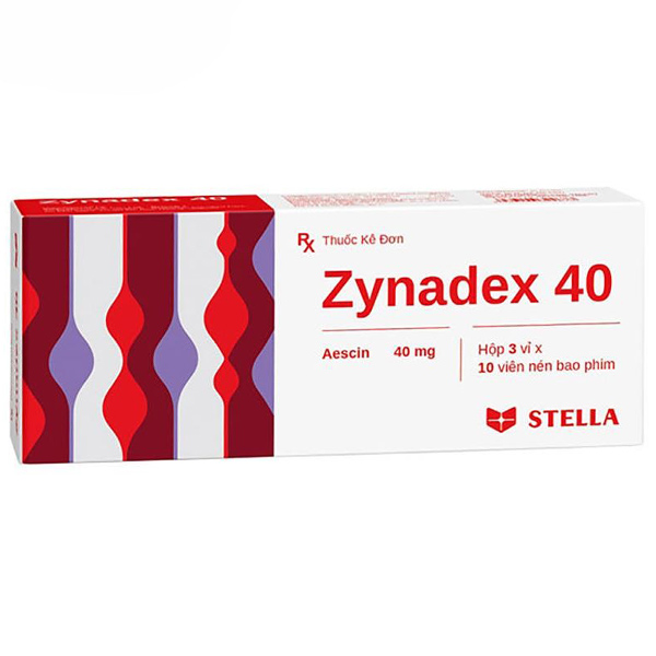 Zynadex 40 điều trị viêm nhiễm và phù nề