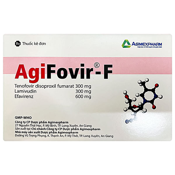 Agifovir-f hỗ trợ điều trị HIV-1