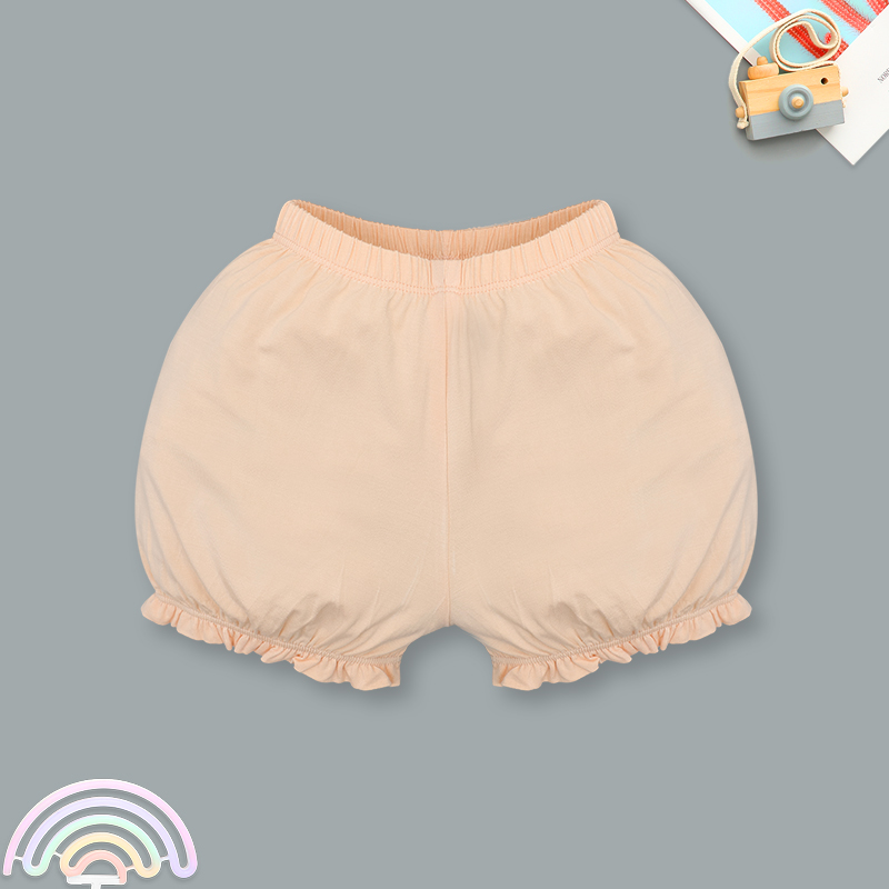 Bộ sát nách bé gái Lullaby NH631C màu trắng cam 8