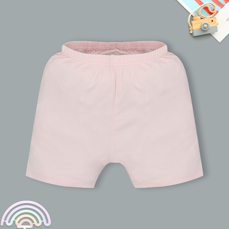 Bộ tay ngắn bé gái cài lệch Lullaby NH652C màu trắng in hồng 9