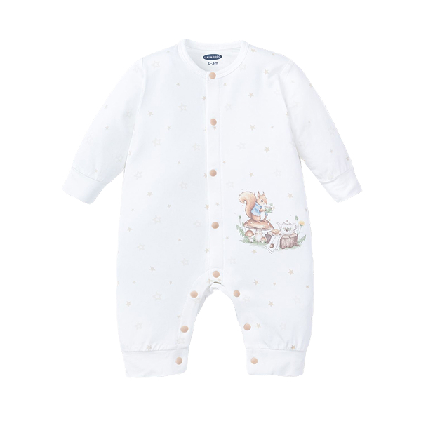 Bodysuit tay ngắn cho bé Ualarogo UR082 màu nâu - AVAKids.com