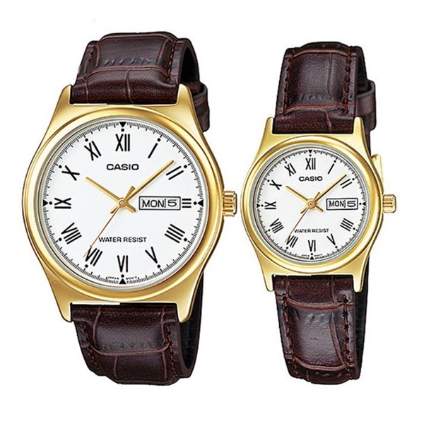 Đồng hồ đôi Casio LTP-V006GL-7BUDF/MTP-V006GL-7BUDF