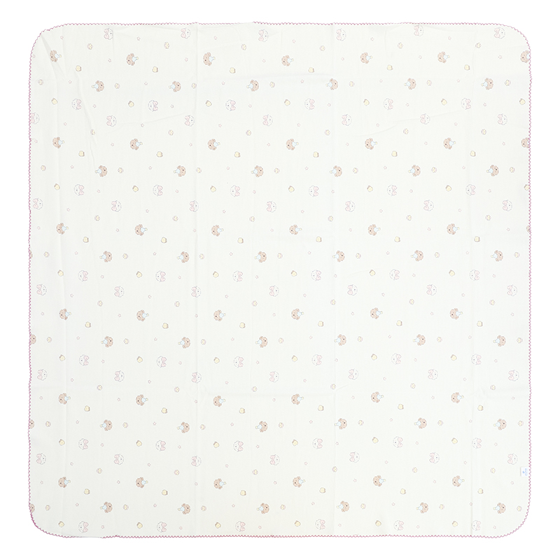 Chăn mây waffle cotton Piumie 110x110 cm - Gấu (từ 0 tháng) 12
