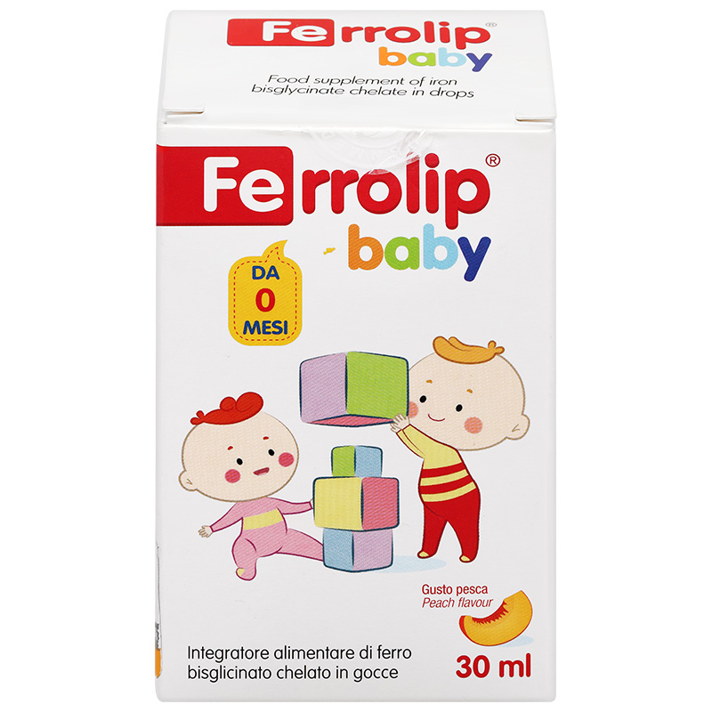 Combo 3 siro Ferrolip Baby bổ sung sắt, hỗ trợ tạo hồng cầu hương đào, 30 ml dạng nhỏ giọt (từ 0 tháng) 17